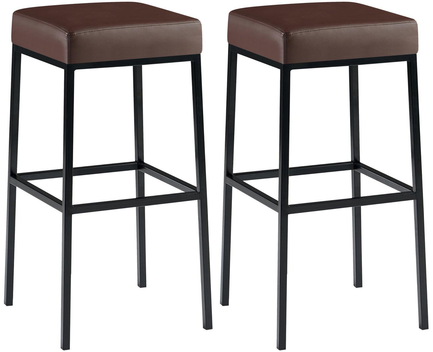 2er Set Barhocker Montreal Kunstlederbezug - homemem39