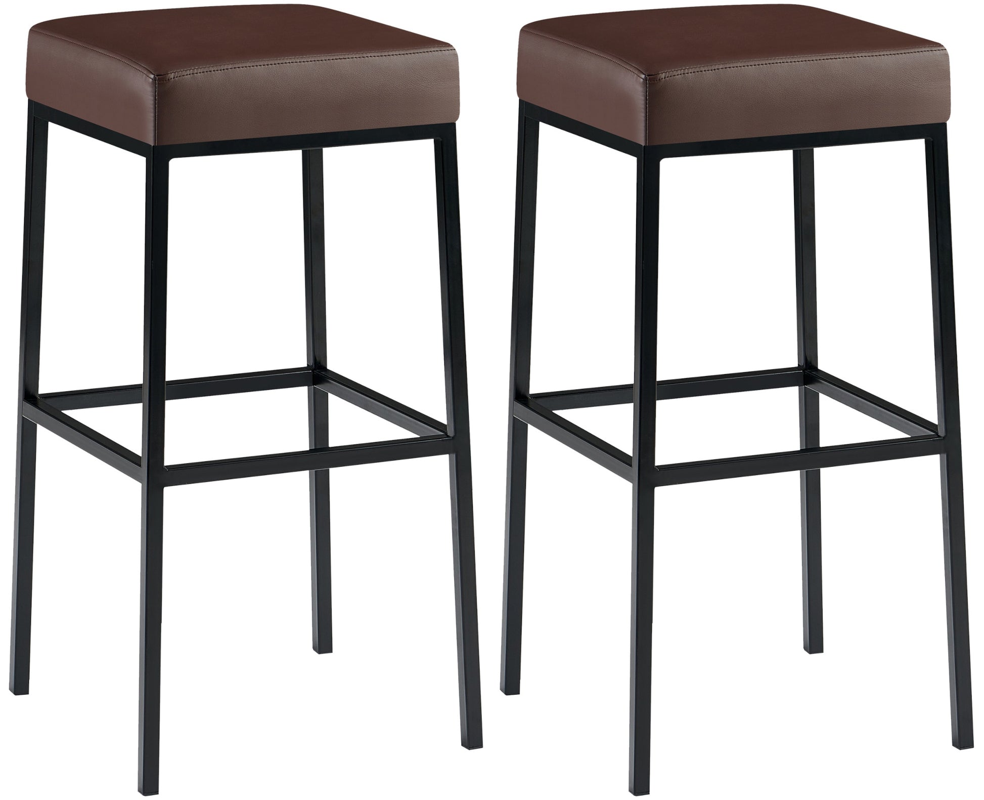 2er Set Barhocker Montreal Kunstlederbezug - homemem39