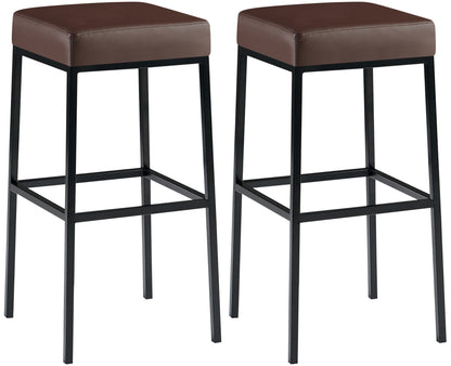 2er Set Barhocker Montreal Kunstlederbezug - homemem39