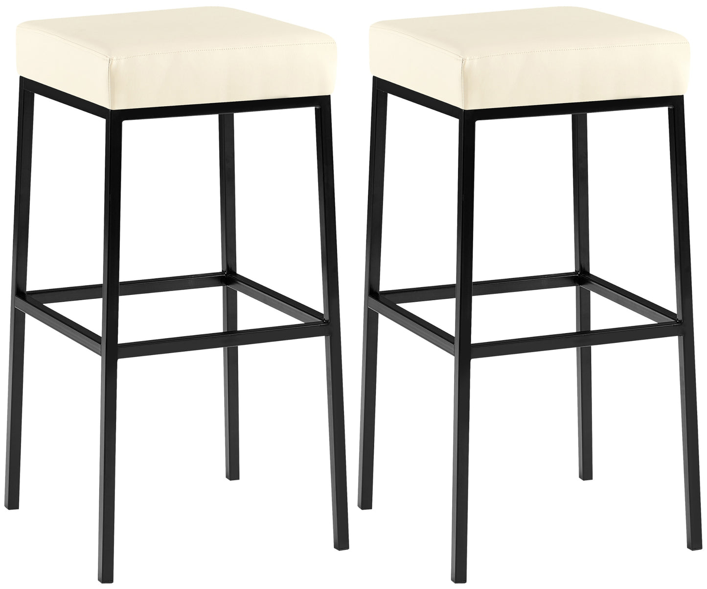 2er Set Barhocker Montreal Kunstlederbezug - homemem39