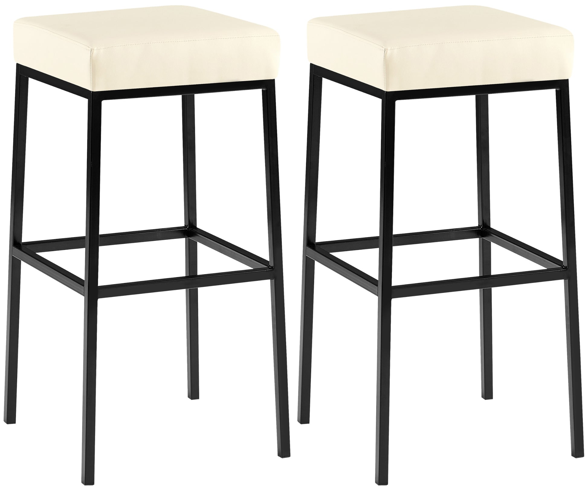 2er Set Barhocker Montreal Kunstlederbezug - homemem39