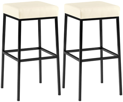 2er Set Barhocker Montreal Kunstlederbezug - homemem39
