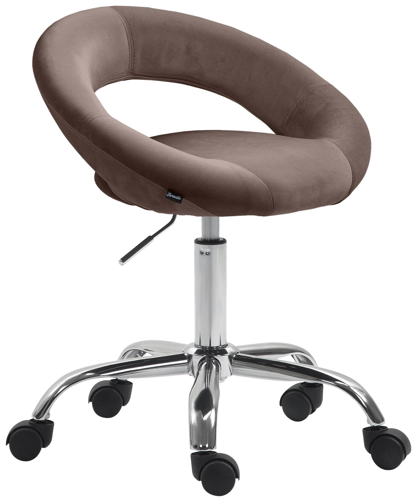 Arbeitshocker Olinda Samt - homemem39