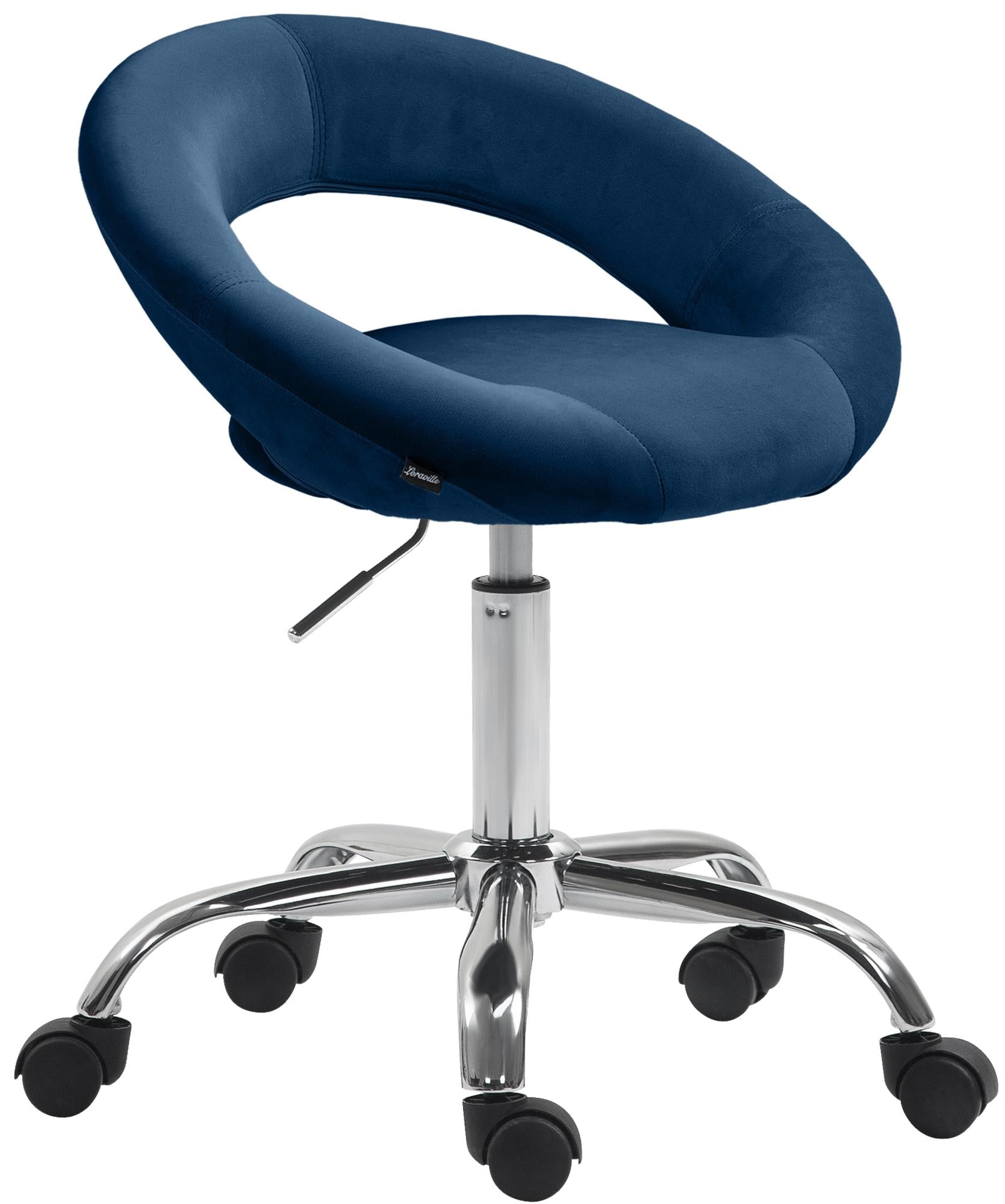 Arbeitshocker Olinda Samt - homemem39