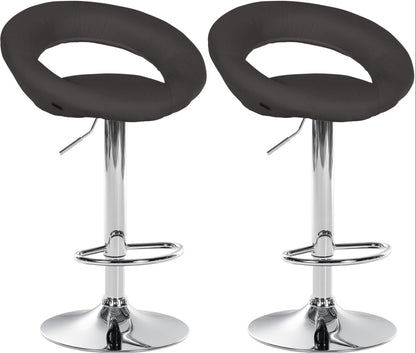 2er Set Barhocker Olinda Stoff - homemem39