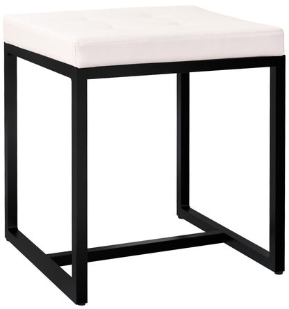 Sitzhocker Barci mit schwarzem Gestell - homemem39