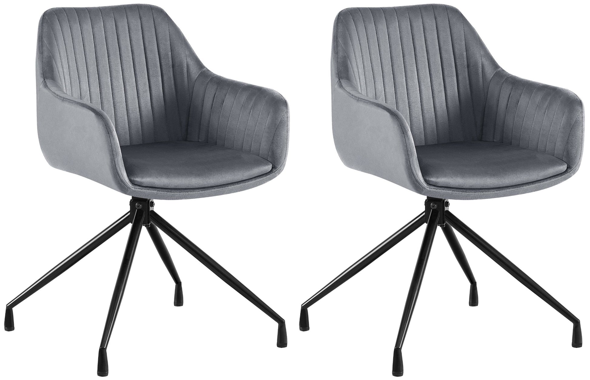 2er Set Esszimmerstuhl Welby - homemem39