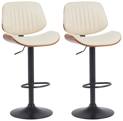 2er Set Barhocker Clawson Kunstleder - homemem39