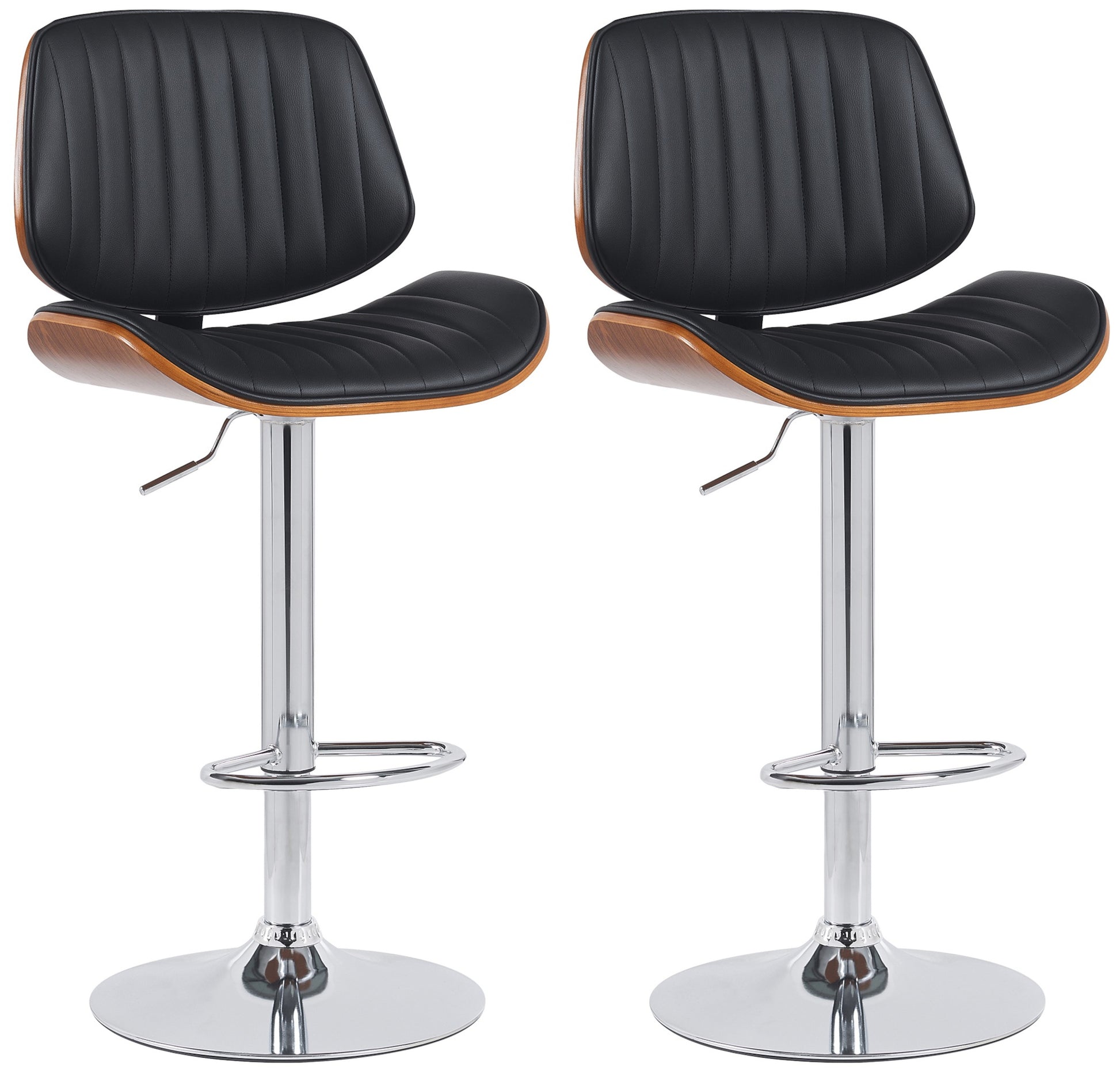 2er Set Barhocker Clawson Kunstleder - homemem39