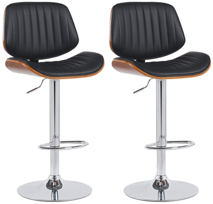 2er Set Barhocker Clawson Kunstleder - homemem39