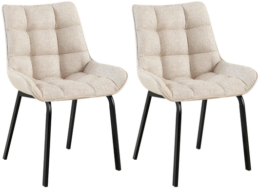 2er Set Esszimmerstuhl Saranda - homemem39