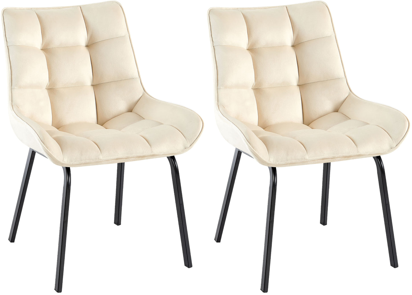 2er Set Esszimmerstuhl Saranda - homemem39