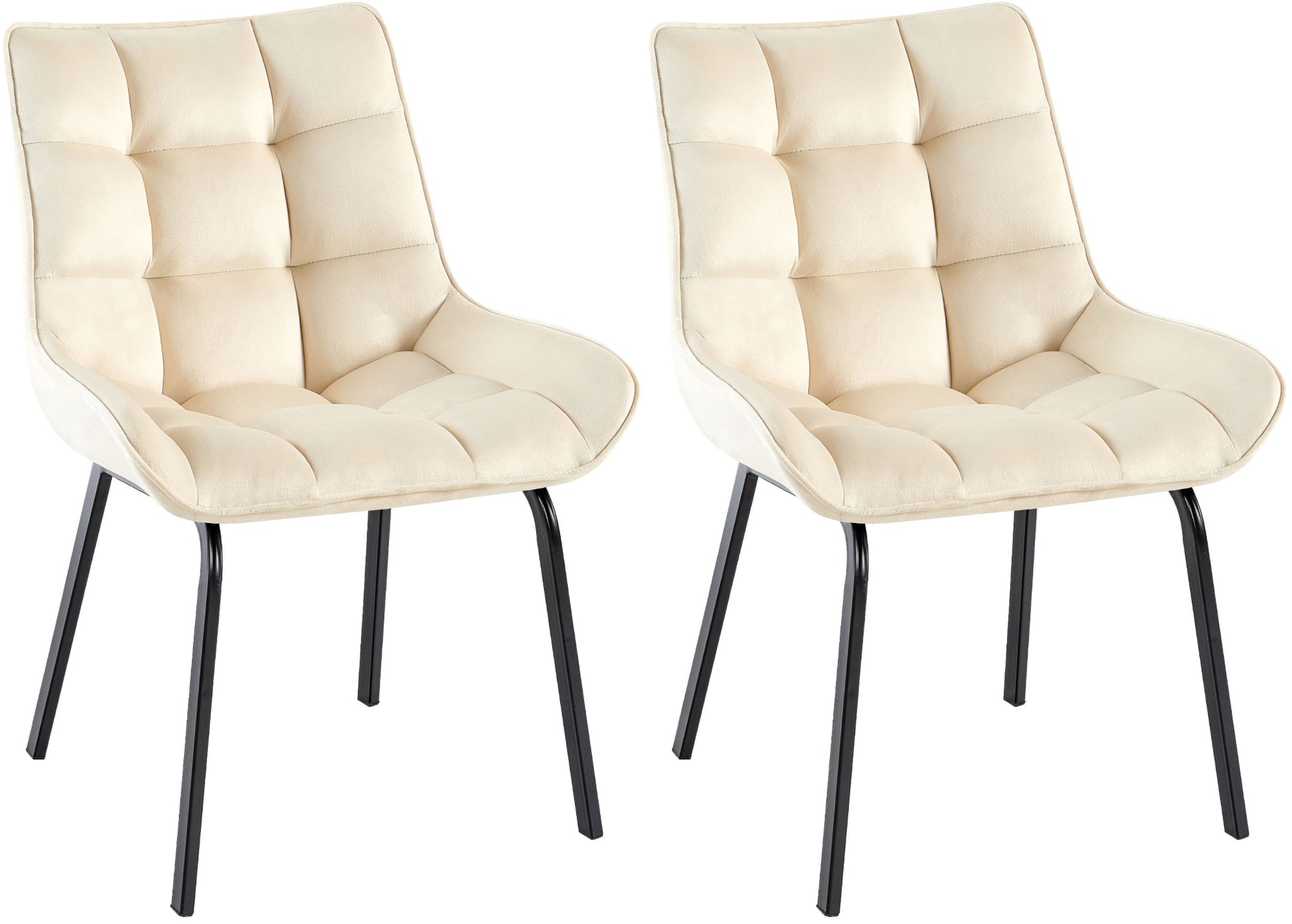 2er Set Esszimmerstuhl Saranda - homemem39