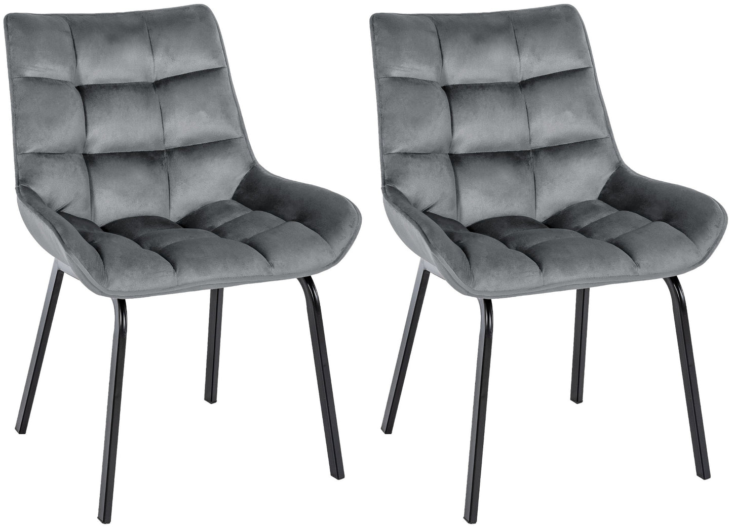 2er Set Esszimmerstuhl Saranda - homemem39