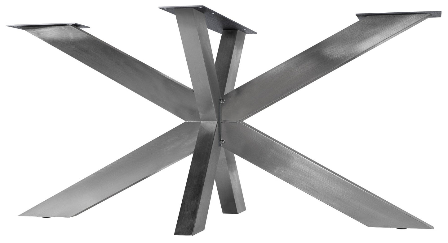 Duncan Ruostumaton Teräs Pöytäjalat - Teollinen Muotoilu - homemem39