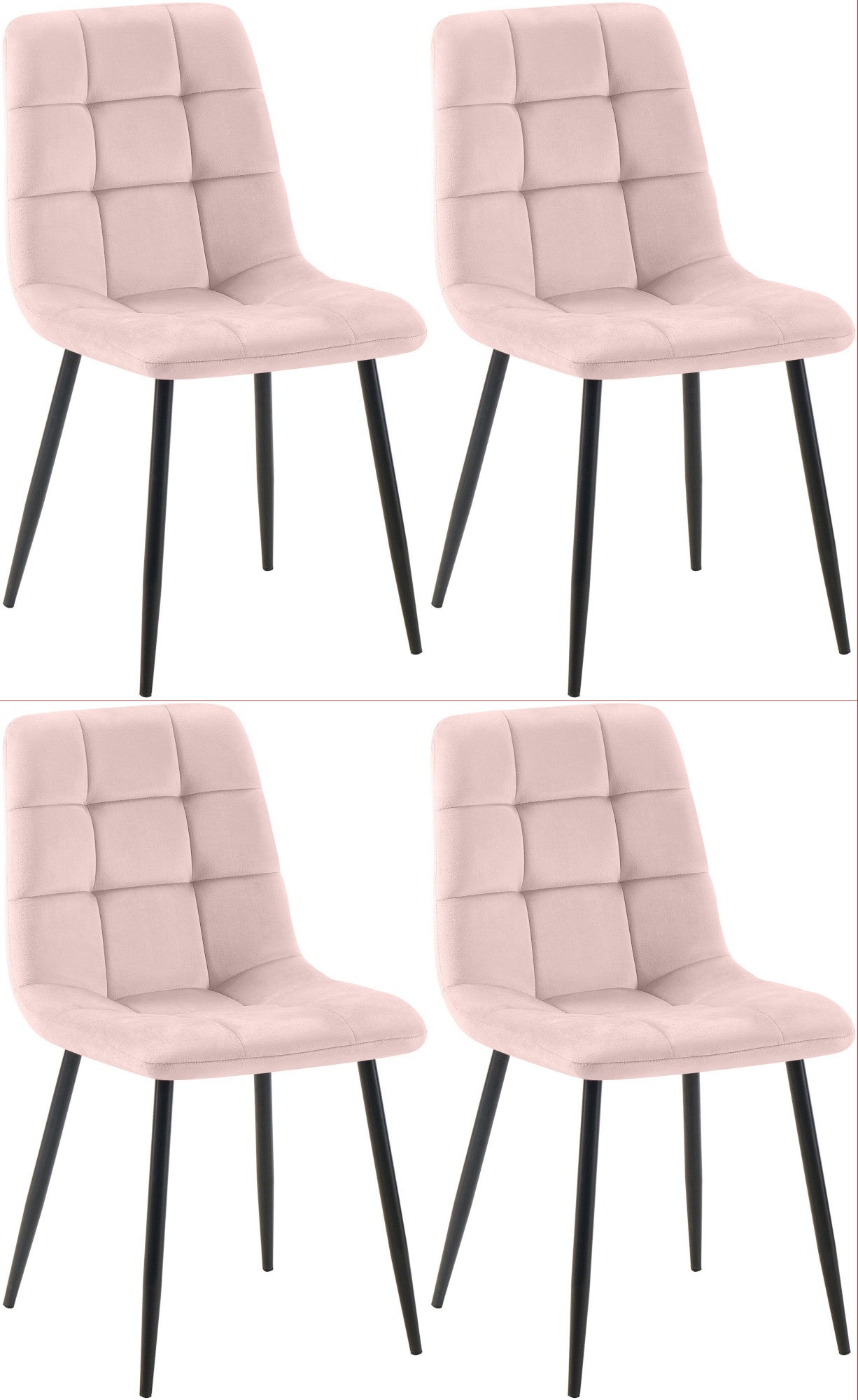 4er Set Esszimmerstühle Antibes - homemem39