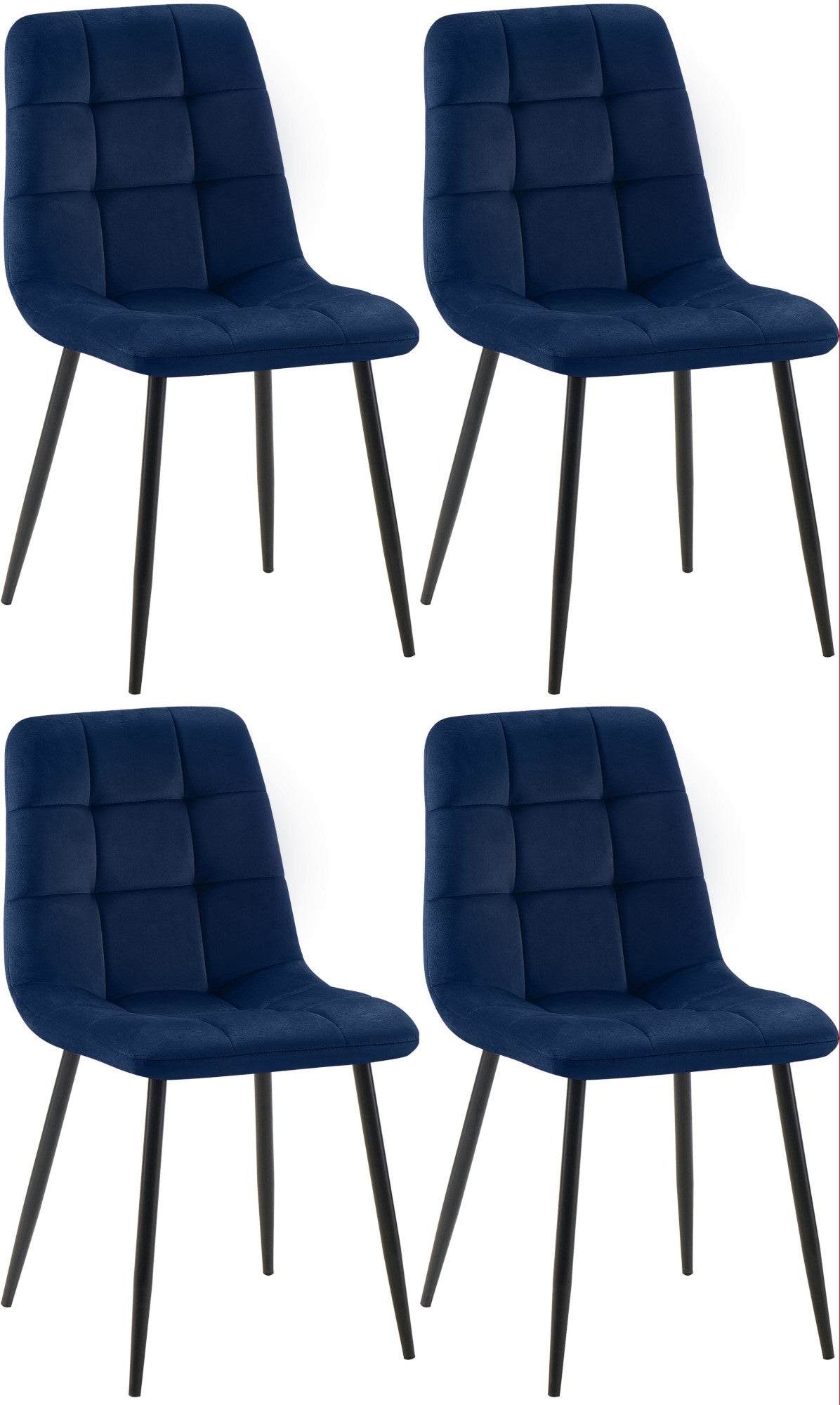 4er Set Esszimmerstühle Antibes - homemem39