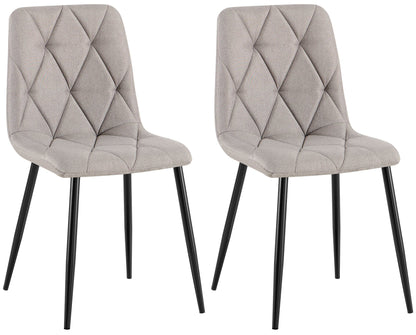 2er Set Esszimmerstuhl Clairton - homemem39