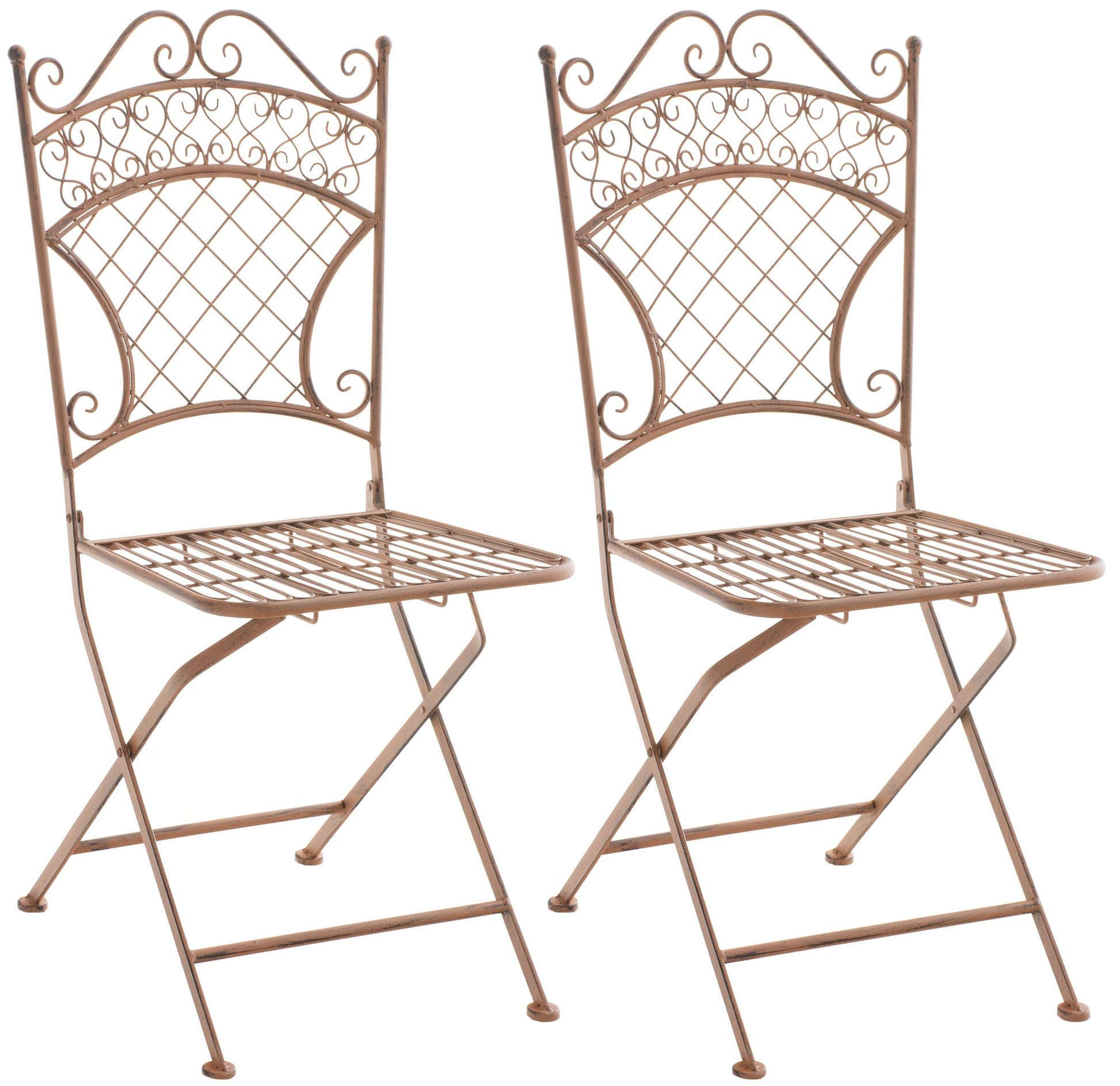 2er Set Klappstuhl Gartenstuhl Adelar - homemem39