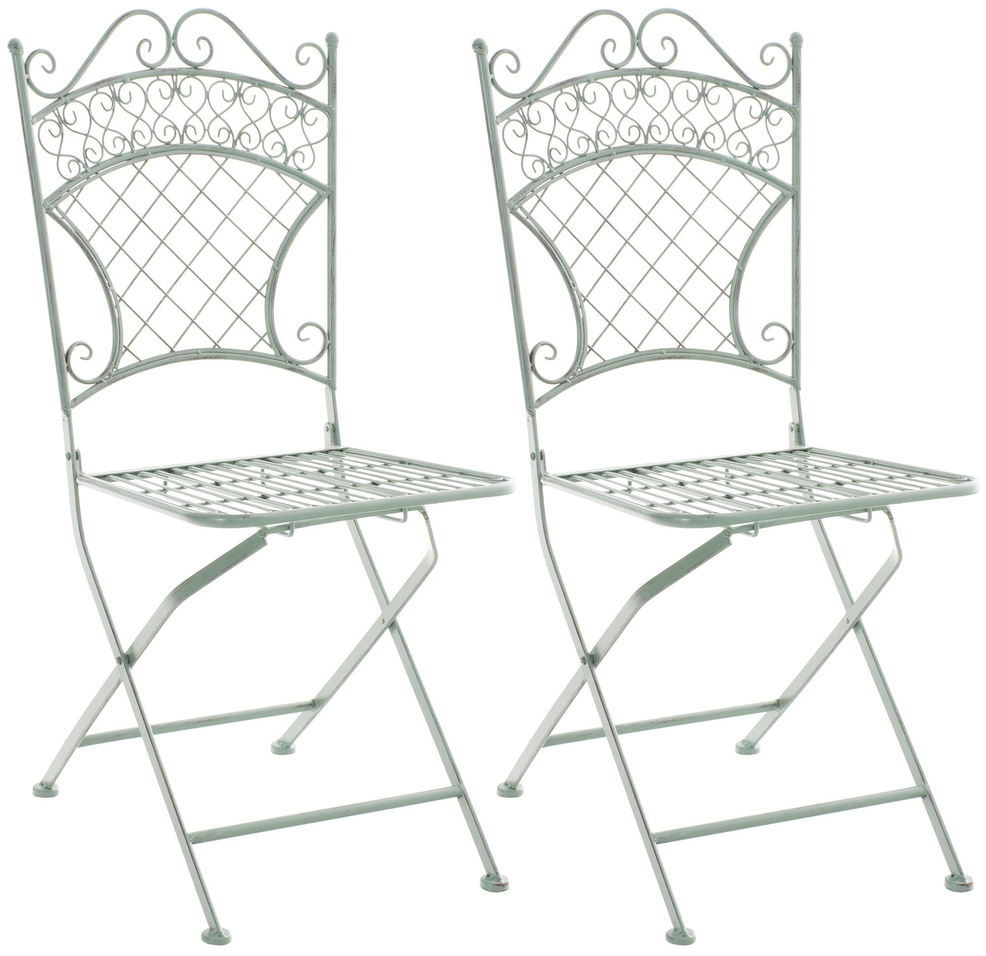 2er Set Klappstuhl Gartenstuhl Adelar - homemem39