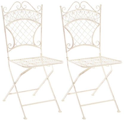 2er Set Klappstuhl Gartenstuhl Adelar - homemem39