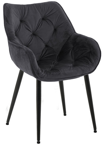 Stuhl Tanna Samt - homemem39