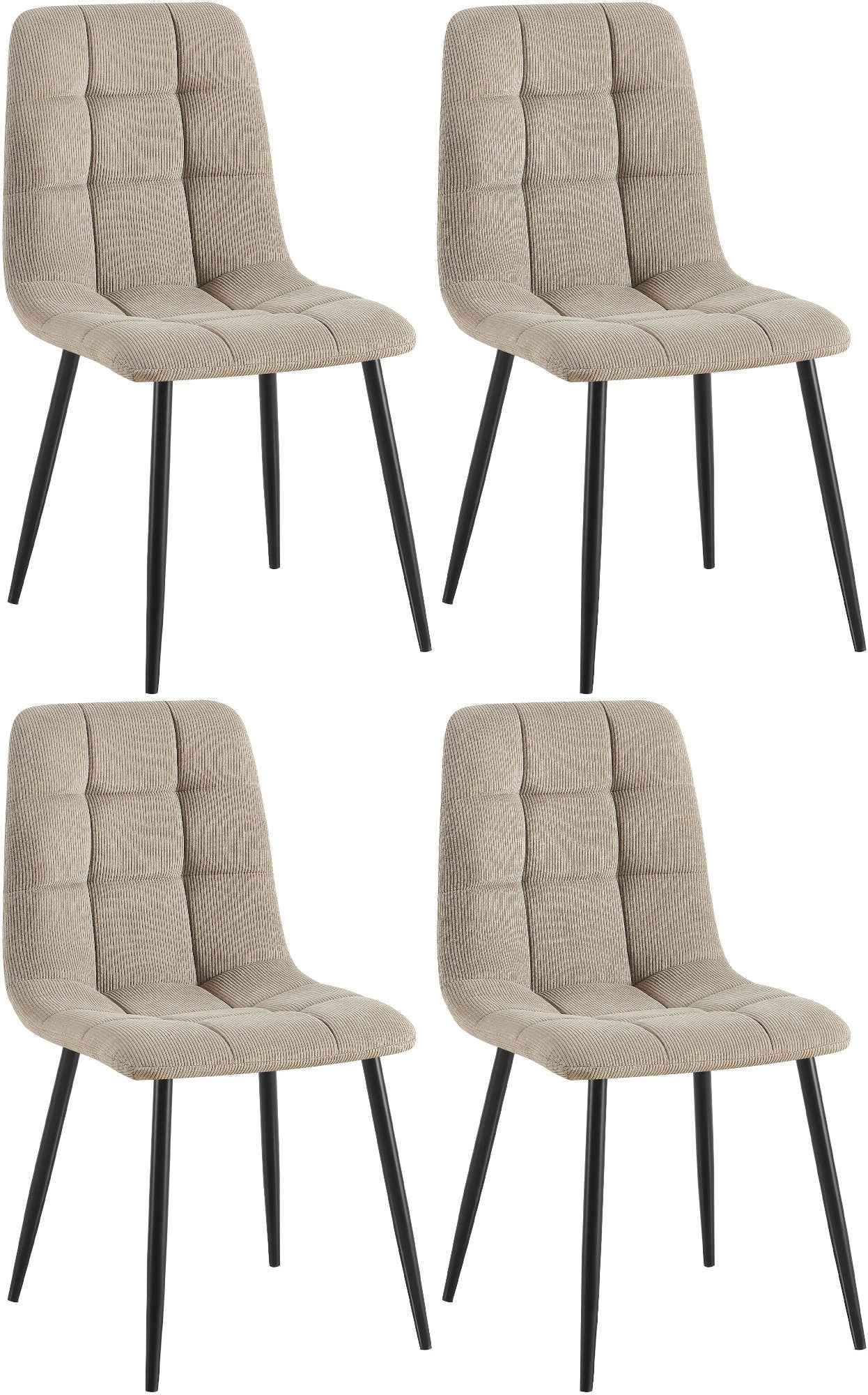 4er Set Esszimmerstuhl Tilde - homemem39