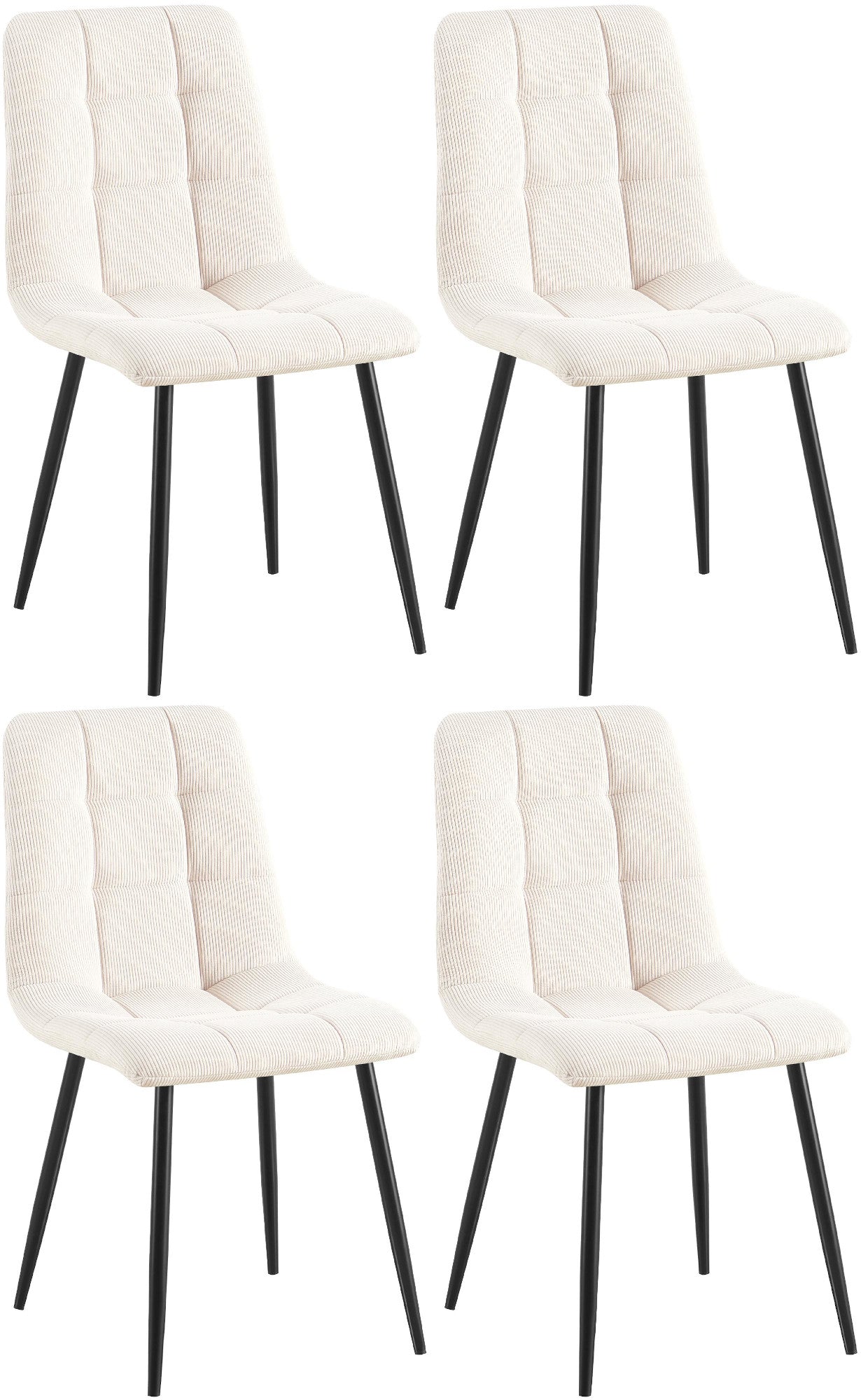 4er Set Esszimmerstuhl Tilde - homemem39
