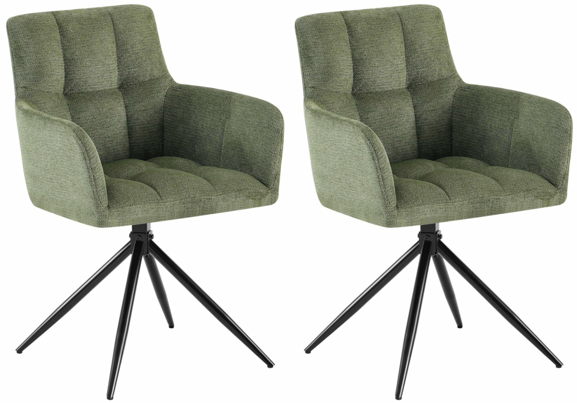 2er Set Esszimmerstuhl Jonah Stoff - homemem39