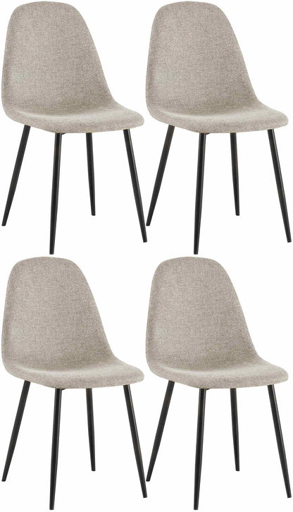 4er Set Esszimmerstühle Napier - homemem39