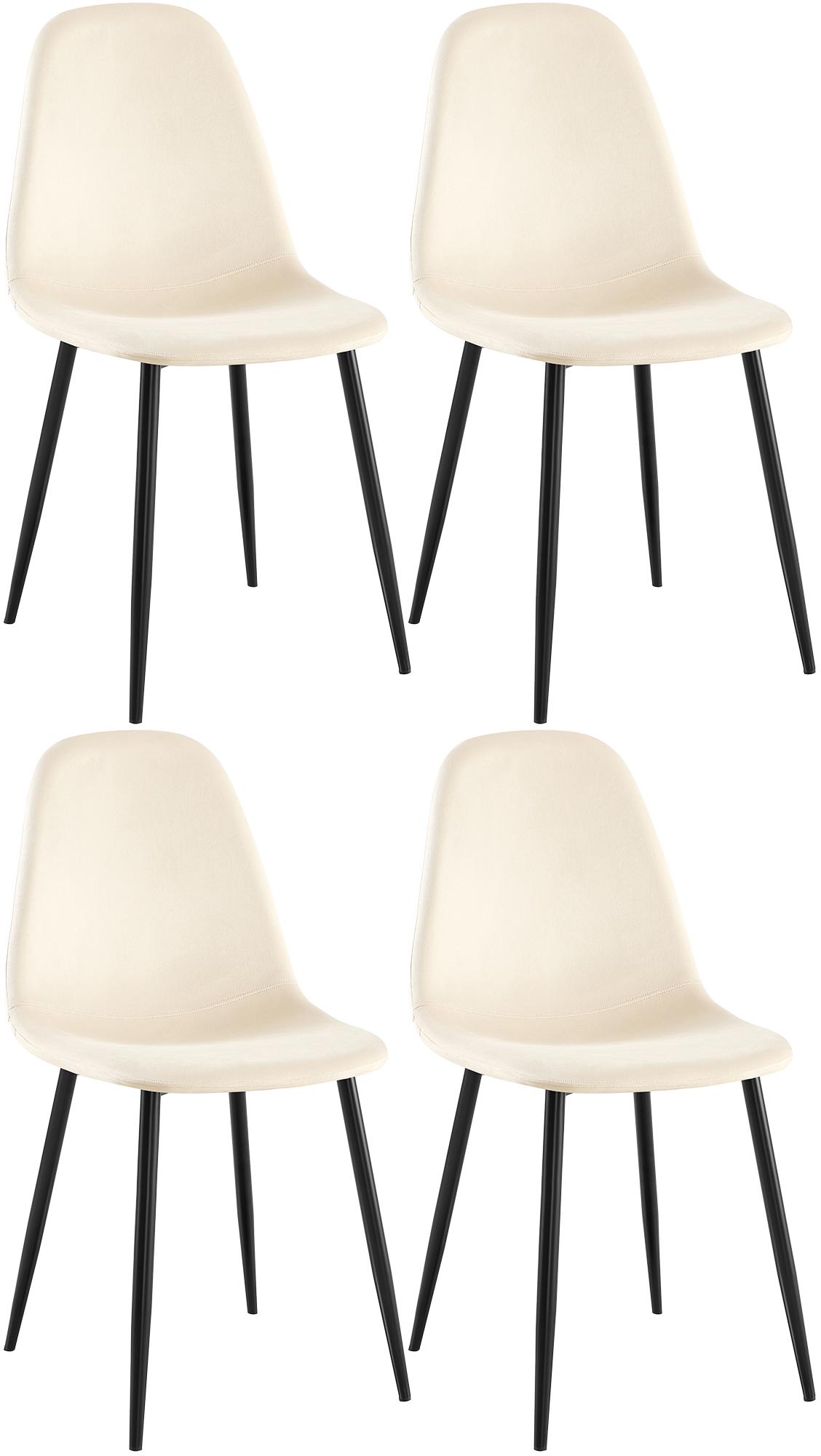 4er Set Esszimmerstühle Napier - homemem39