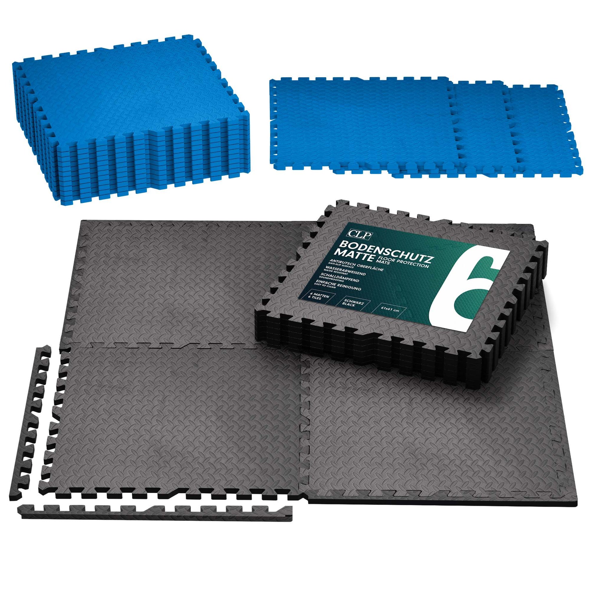 Bodenschutzmatten 60x60 cm 6er Set - homemem39