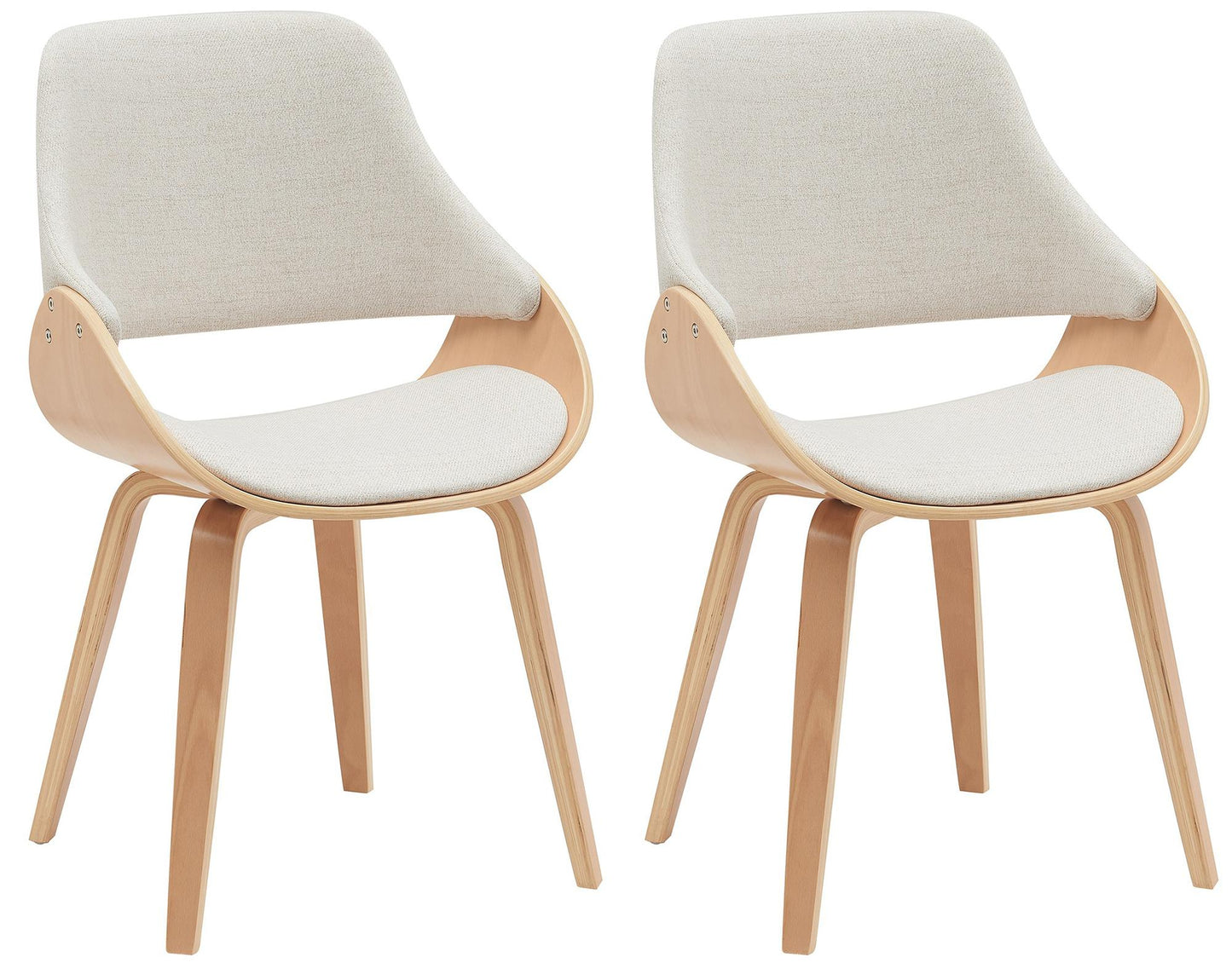 2er Set Esszimmerstuhl Vangale - homemem39