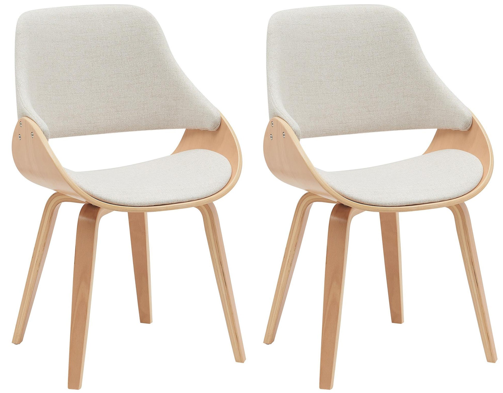 2er Set Esszimmerstuhl Vangale - homemem39