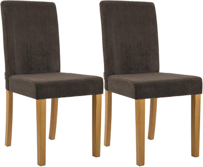 2er Set Esszimmerstuhl Ina Cord