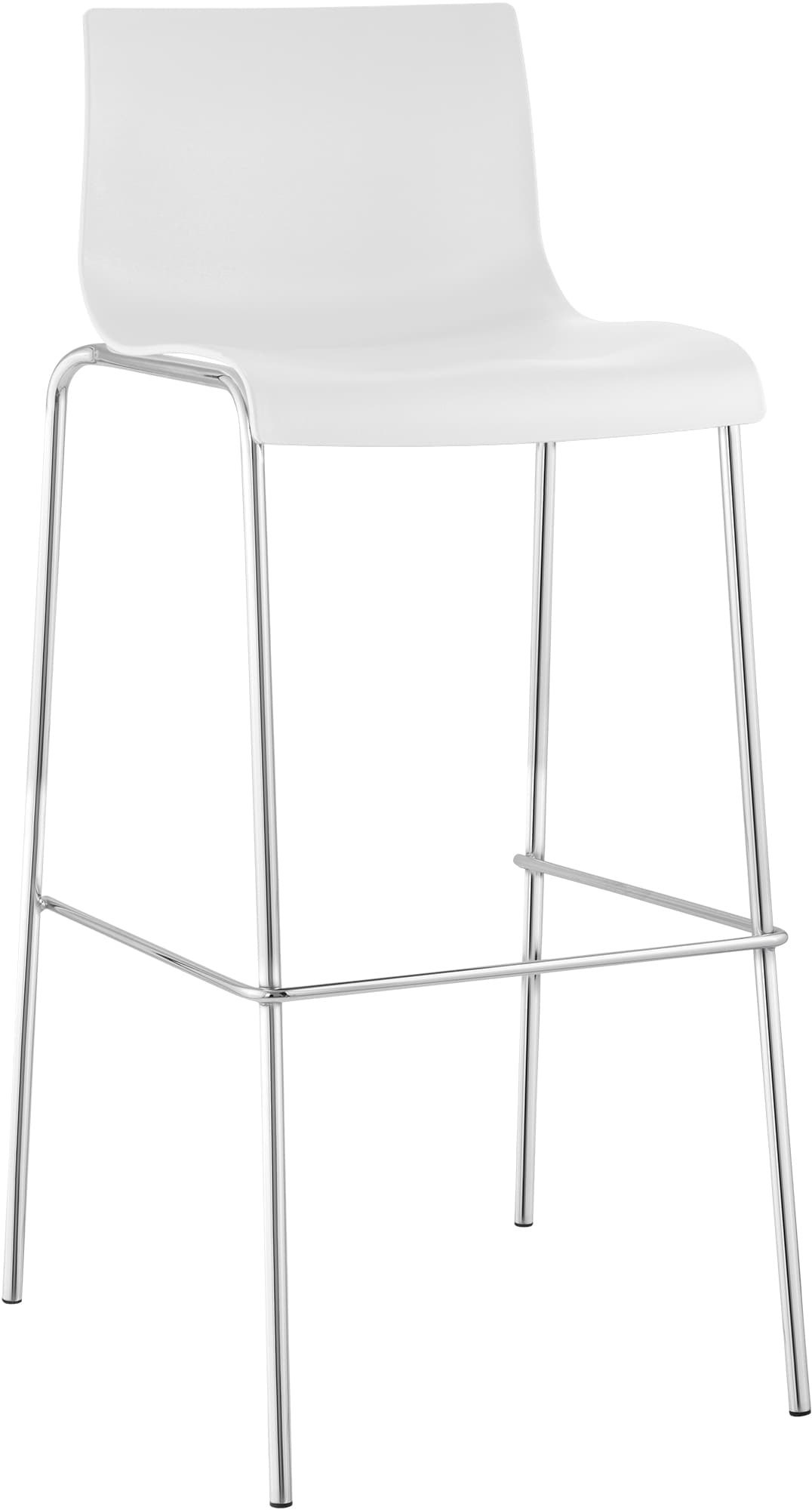 Barhocker Hover Kunststoff 4-Fuß Gestell | homemem39
