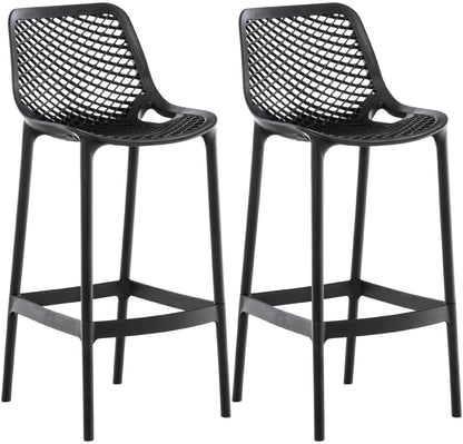 2er Set Outdoor Barhocker Air