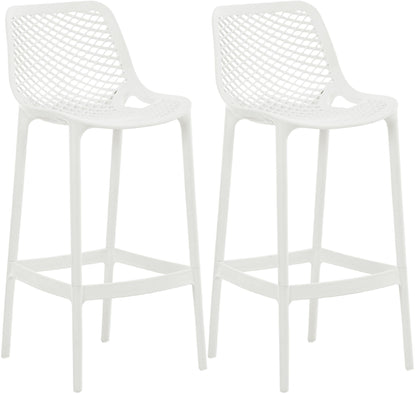 2er Set Outdoor Barhocker Air