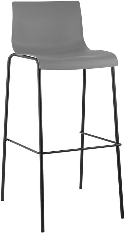 Barhocker Hover Kunststoff 4-Fuß Gestell | homemem39