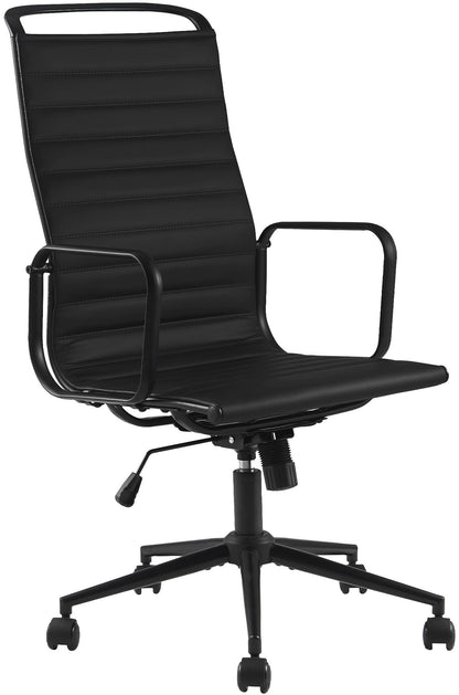 Sedia da ufficio Nelson in similpelle - homemem39