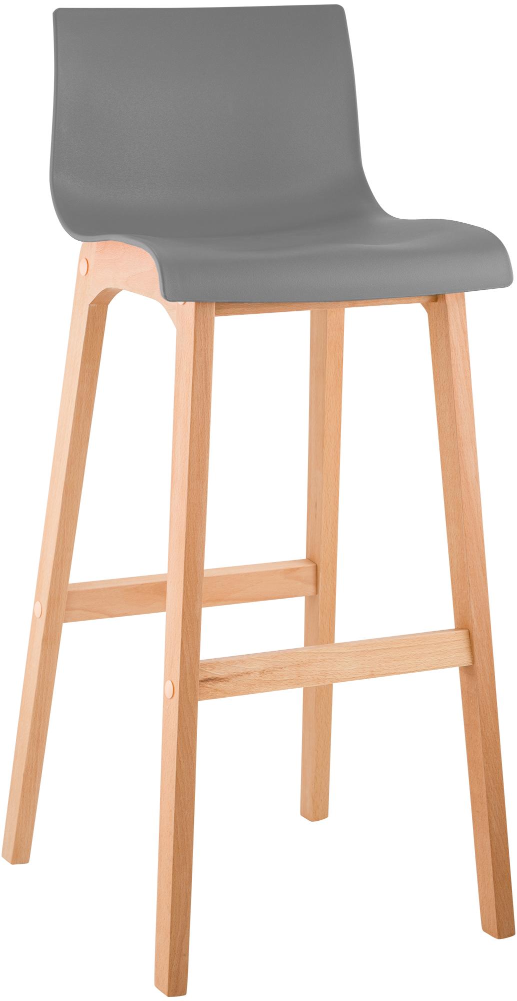 Barhocker Hover Kunststoff Vierfußgestell Natura | homemem39