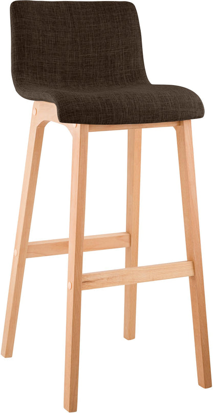Barhocker Hover Stoff Vierfußgestell Natura | homemem39