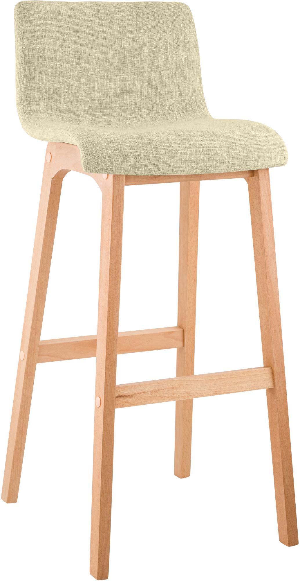 Barhocker Hover Stoff Vierfußgestell Natura | homemem39