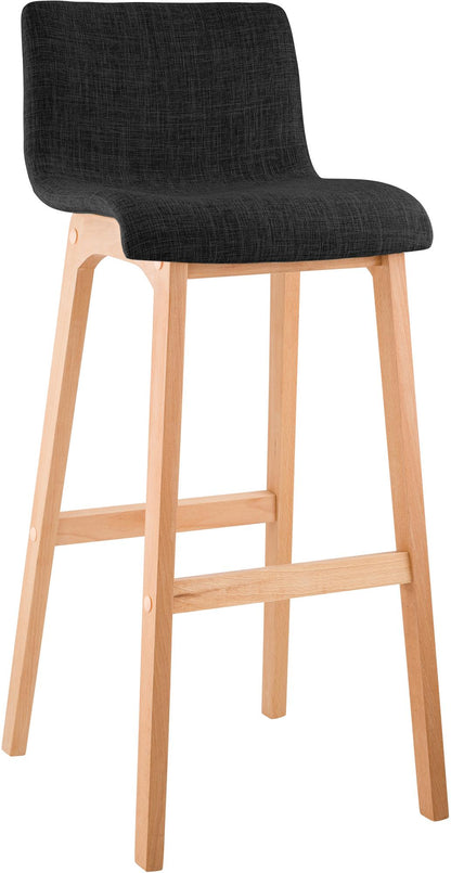 Barhocker Hover Stoff Vierfußgestell Natura | homemem39