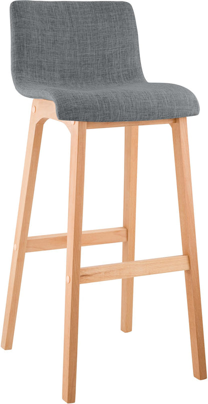 Barhocker Hover Stoff Vierfußgestell Natura | homemem39
