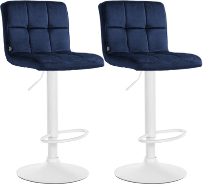 2er Set Barhocker Peru Samt | homemem39