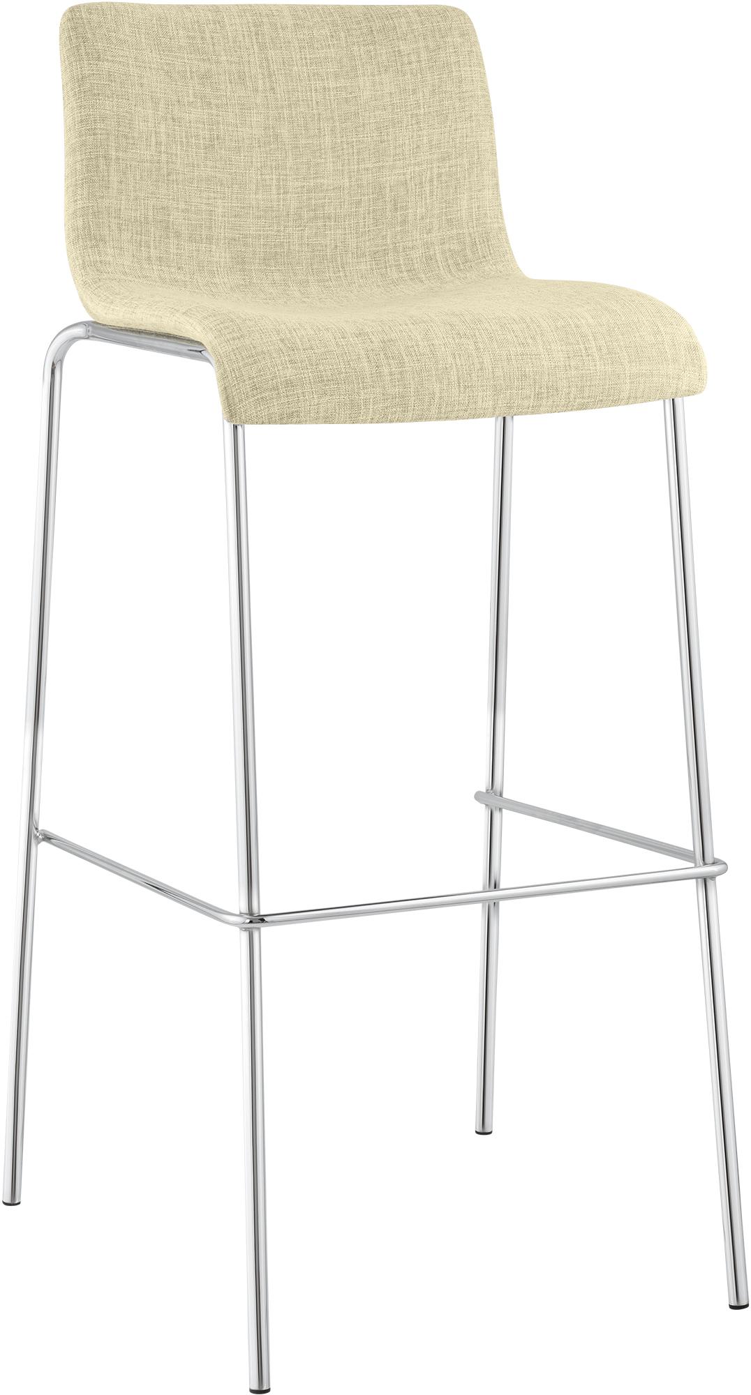 Barhocker Hover Stoff Vierfußgestell | homemem39