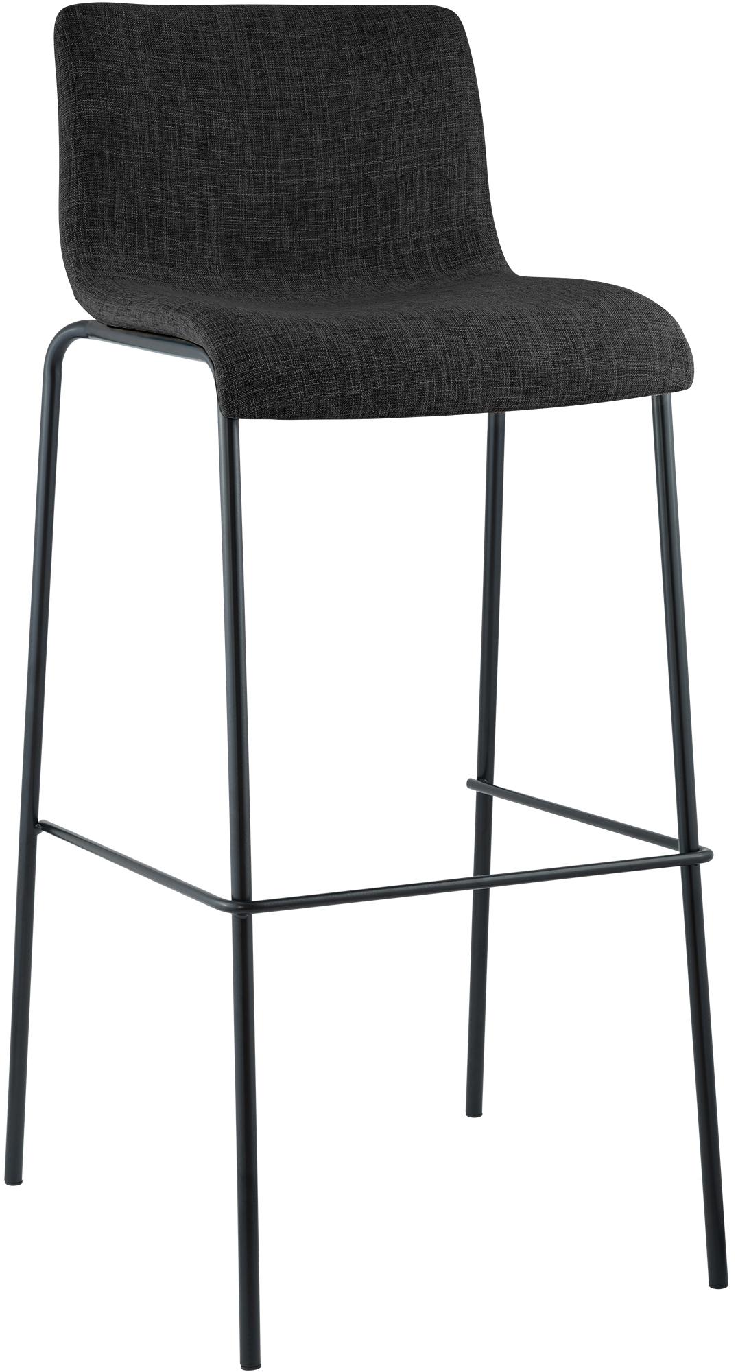Barhocker Hover Stoff Vierfußgestell | homemem39