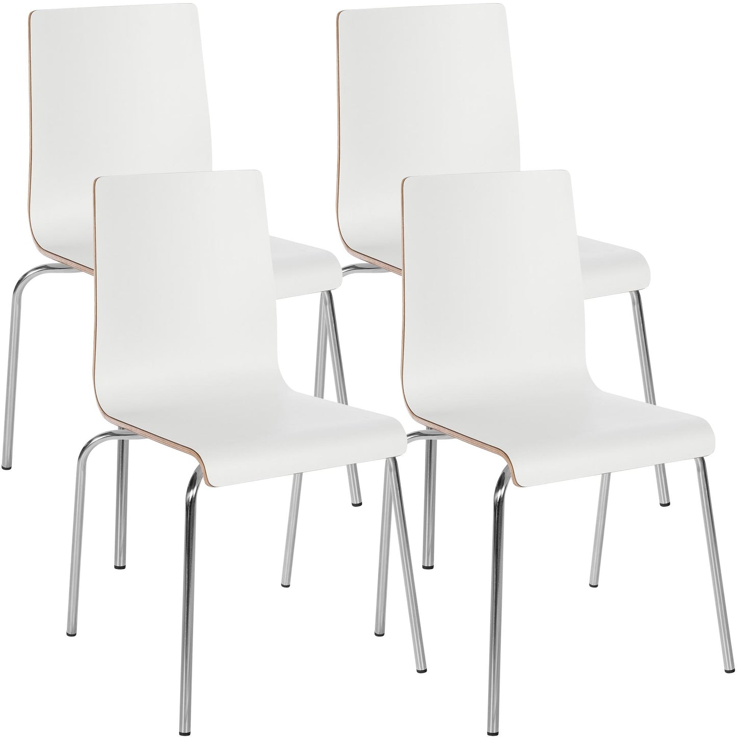 4er Set Stapelstühle Gahanna