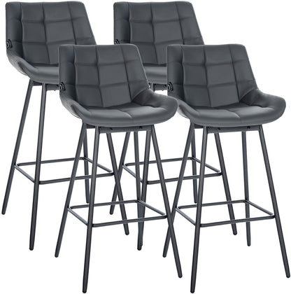 4er Set Barhocker Weston schwenkbar